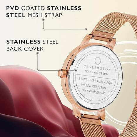 Carlington Big Dial Women’s Watch - Image 7