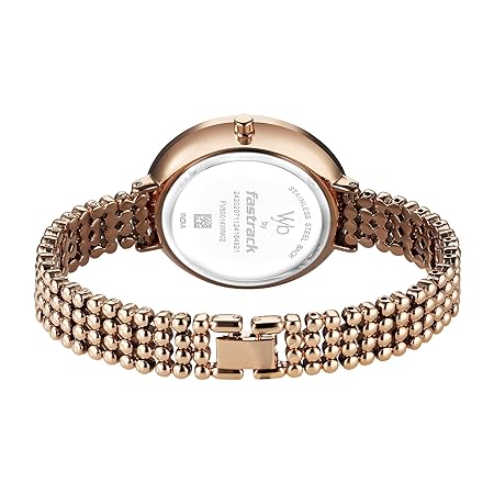 Fastrack Iconique Quartz Analog White Dial Watch for Women - Image 2